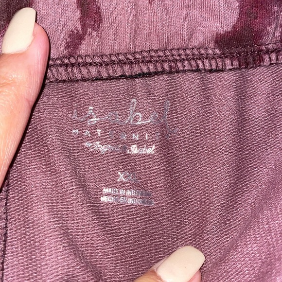 Isabel Maternity by Ingrid & Isabel Match Back Maternity Jogger Pants XXL - Picture 4 of 5